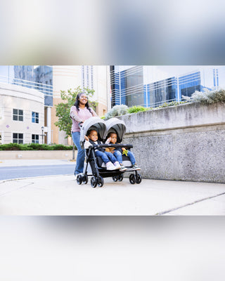 Geschwisterwagen – Graco – DuoRider – Steeple Gray