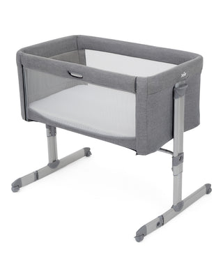 Beistellbett – Joie – Roomie – Gray Flannel