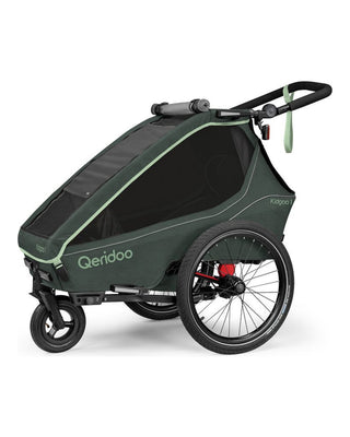 Fahrradanhänger – Qeridoo – Kidgoo 1 – Forest Green