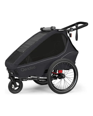 Fahrradanhänger – Qeridoo – Kidgoo 1 – Phantom Grey
