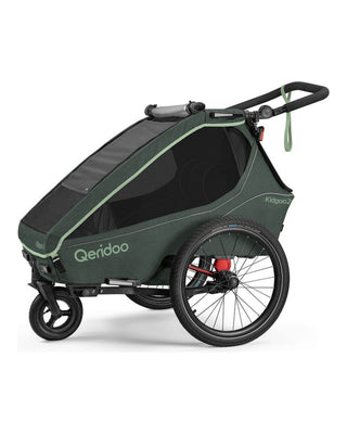 Fahrradanhänger – Qeridoo – Kidgoo 2 – Forest Green