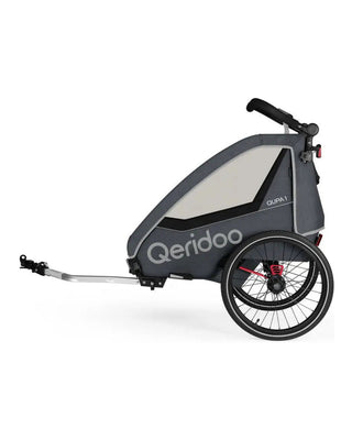 Fahrradanhänger – Qeridoo – Qupa 1 – Gray