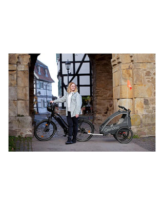 Fahrradanhänger – Qeridoo – Qupa 1 – Gray