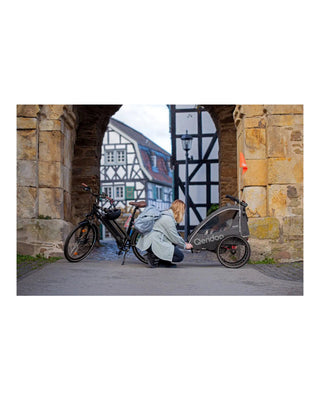 Fahrradanhänger – Qeridoo – Qupa 1 – Gray