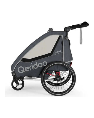 Fahrradanhänger – Qeridoo – Qupa 2 – Gray