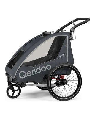 Fahrradanhänger – Qeridoo – Qupa 2 – Gray