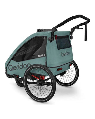 Fahrradanhänger – Qeridoo – Qupa 2 Plus – Mineral Blue