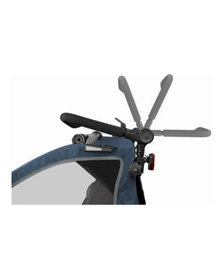 Fahrradanhänger – Qeridoo – Sportrex 2 – Jeans Blue