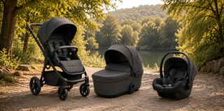 3in1 Kinderwagen – Babywanne, Sportsitz und Babyschale