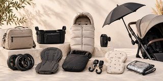 Kinderwagen-Zubehör – Adapter, Fusssäcke und mehr