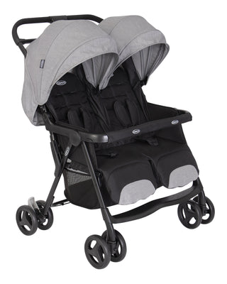 Geschwisterwagen – Graco – DuoRider – Steeple Gray