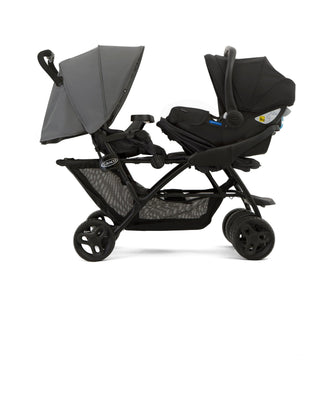 Geschwisterwagen – Graco – Stadium Duo – Titanium