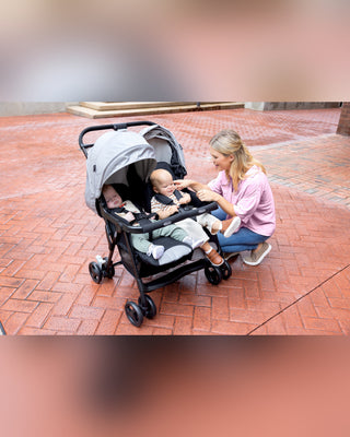 Geschwisterwagen – Graco – DuoRider – Steeple Gray
