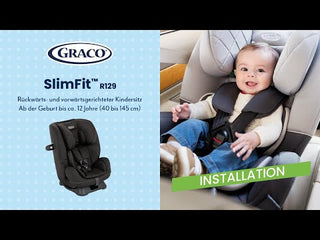 Autositz – Graco – SlimFit – Einbauanleitung