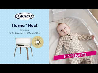 Graco Eluma Nest Beistellbett – Produktvideo