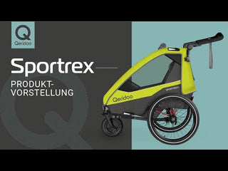 Fahrradanhänger – Qeridoo – Sportrex 1 – Produktvideo