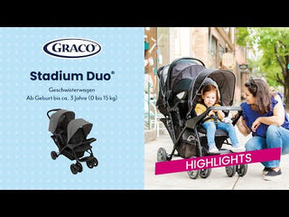 Graco Stadium Duo Geschwisterwagen – offizielles Produktvideo