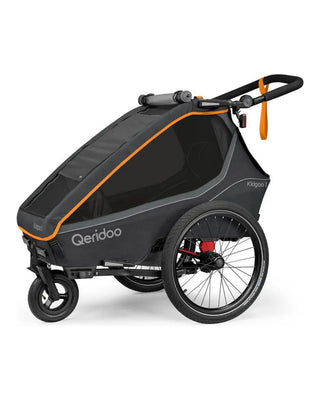 Fahrradanhänger – Qeridoo – Kidgoo 1 Fidlock Edition – Orange