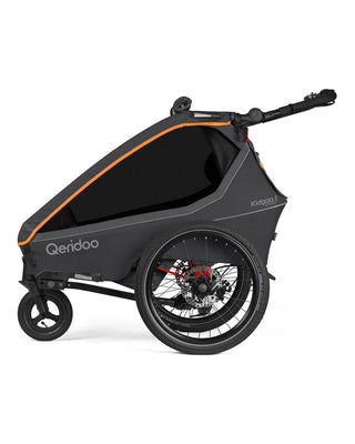 Fahrradanhänger – Qeridoo – Kidgoo 1 Sport Gen 2 – Orange