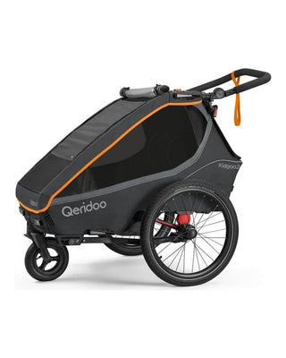 Fahrradanhänger – Qeridoo – Kidgoo 2 Fidlock Edition – Orange