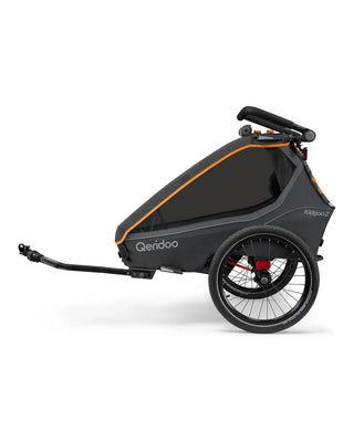 Fahrradanhänger – Qeridoo – Kidgoo 2 Fidlock Edition – Orange