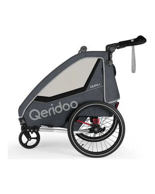 Fahrradanhänger – Qeridoo – Qupa 1 – Gray