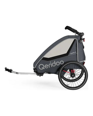 Fahrradanhänger – Qeridoo – Qupa 2 – Gray