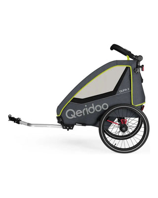 Fahrradanhänger – Qeridoo – Qupa 2 – Lime
