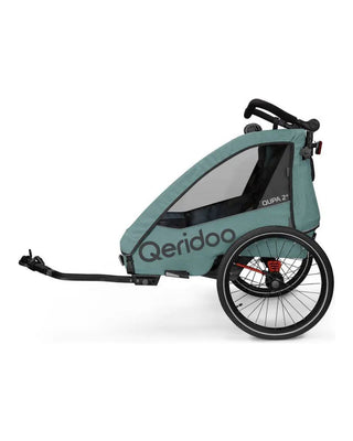 Fahrradanhänger – Qeridoo – Qupa 2 Plus – Mineral Blue