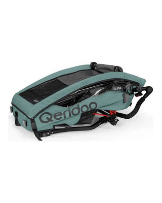 Fahrradanhänger – Qeridoo – Qupa 2 Plus – Mineral Blue