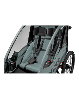 Fahrradanhänger – Qeridoo – Qupa 2 Plus – Mineral Blue