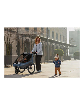 Fahrradanhänger – Qeridoo – Sportrex 1 – Jeans Blue